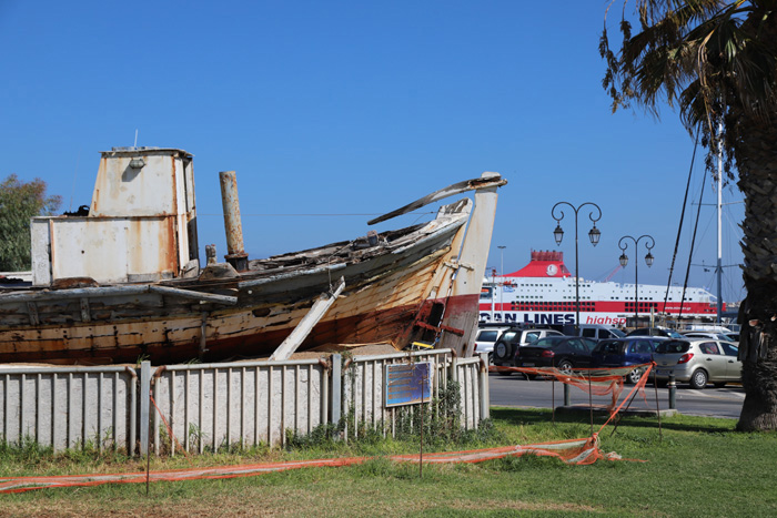 Kreta, Heraklion, 'Historisches' Holzboot Charalampos - mittelmeer-reise-und-meer.de