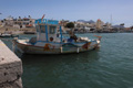 Blick auf den Fischereihafen, Ierapetra, Kreta