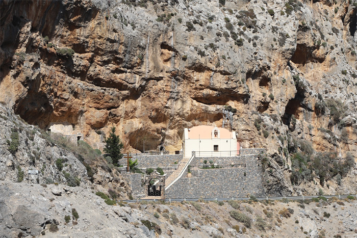 Kreta, Kourtaliotiko-Schlucht, Ekklisia Agia Kiriaki - mittelmeer-reise-und-meer.de Kreta, Kourtaliotiko-Schlucht, Ekklisia Agia Kiriaki - mittelmeer-reise-und-meer.de