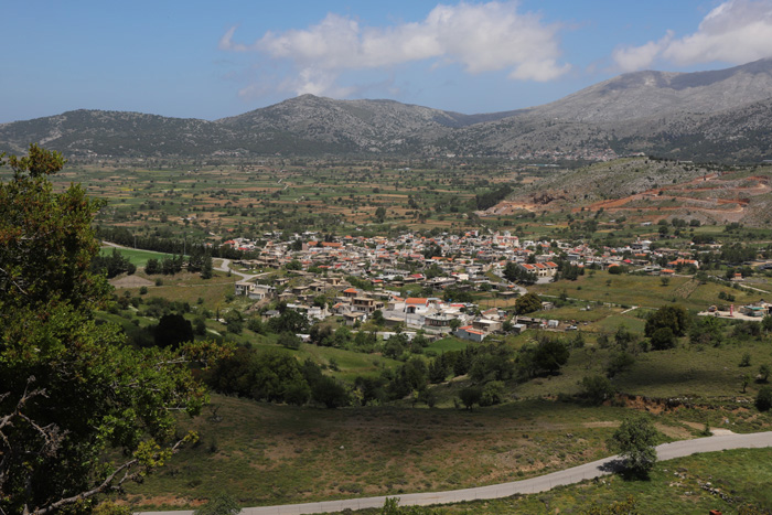 Kreta, Lassithi-Hochebene, Blick auf Agios Georgios - mittelmeer-reise-und-meer.de