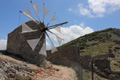 Windmühlen am Seli Ambelou Pass (1), Lassithi-Hochebene, Kreta