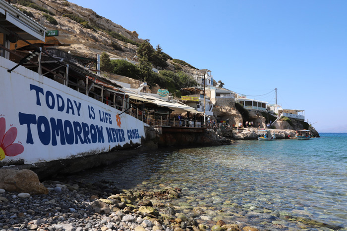 Kreta, Matala, Südliches Ende der Bucht - mittelmeer-reise-und-meer.de