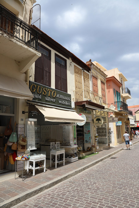 Kreta, Rethymno, Altstadt, Salaminos, Athanasios Diakos - mittelmeer-reise-und-meer.de