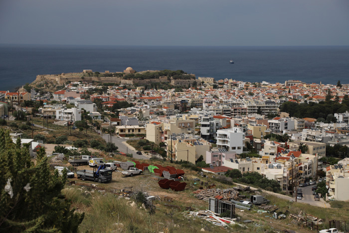 Kreta, Rethymno, Panorama Fortezza (Zitadelle) - mittelmeer-reise-und-meer.de