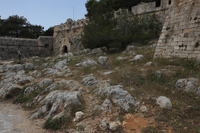 Kreta, Rethymno, Fortezza (Zitadelle) Eingangstor - mittelmeer-reise-und-meer.de