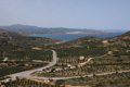 Sitia, Blick von der Epar.Od. Monis Toplous - Vai, Kreta