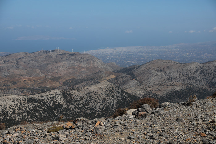 Kreta, Skinakas, Blick auf Heraklion - mittelmeer-reise-und-meer.de