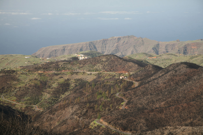 La Gomera, Alto de Garajonay, Gipfel, Blick nach Westen - mittelmeer-reise-und-meer.de