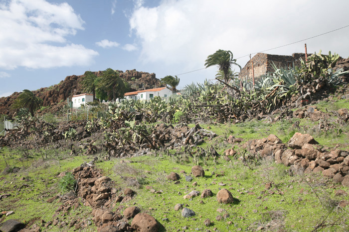 La Gomera, Arguayoda, Siedlung an der Calle Arguayoda - mittelmeer-reise-und-meer.de