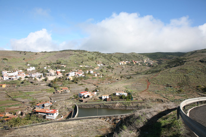 La Gomera, Arure, Blick auf den Ort - mittelmeer-reise-und-meer.de