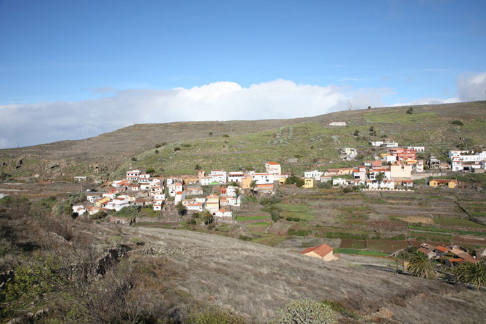 La Gomera, Arure, Blick auf den Ort - mittelmeer-reise-und-meer.de