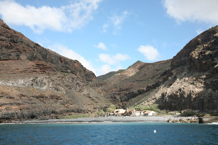 La Gomera, Bootstour Süden, Alte Fischfabrik Casas La Cantera - mittelmeer-reise-und-meer.de