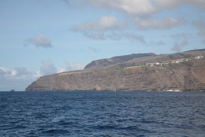 La Gomera, Bootstour Süden, Panorama Küste im Südwesten, La Dama- La Rajita - mittelmeer-reise-und-meer.de