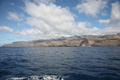 Bootstour Süden, Panorama Küste im Südwesten, La Dama- La Rajita, La Gomera