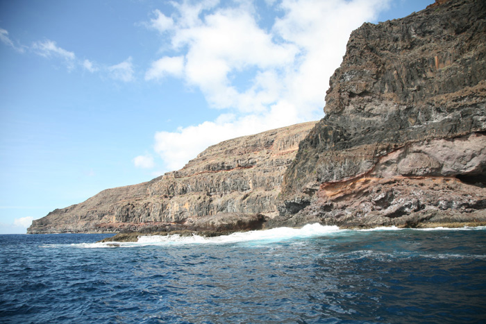 La Gomera, Bootstour Süden, Steilküste, (10-12) - mittelmeer-reise-und-meer.de