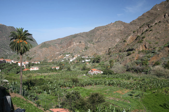 La Gomera, Hermigua, Tal im südlichen Teil - mittelmeer-reise-und-meer.de