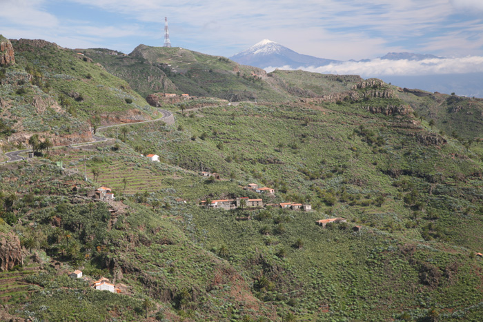 La Gomera, Jerduñe, Blick Pico del Teide - mittelmeer-reise-und-meer.de