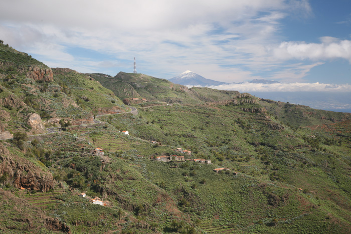 La Gomera, Jerduñe, Blick Pico del Teide - mittelmeer-reise-und-meer.de