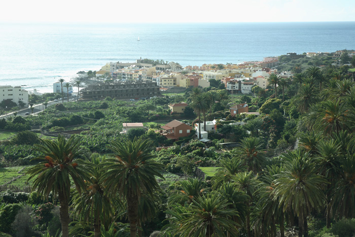 La Gomera, La Calera, Valle Gran Rey, Blick La Playa - mittelmeer-reise-und-meer.de