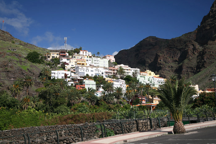 La Gomera, La Calera, Valle Gran Rey, von La Playa kommend - mittelmeer-reise-und-meer.de