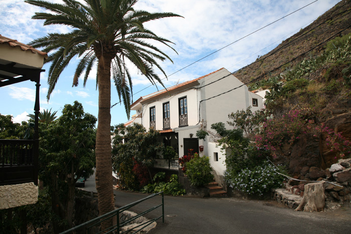 La Gomera, La Calera, Valle Gran Rey, Calle la Alameda, Wanderweg Arure - mittelmeer-reise-und-meer.de