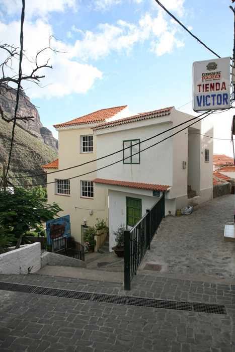 La Gomera, La Calera, Valle Gran Rey, Calle La Cuesite - mittelmeer-reise-und-meer.de