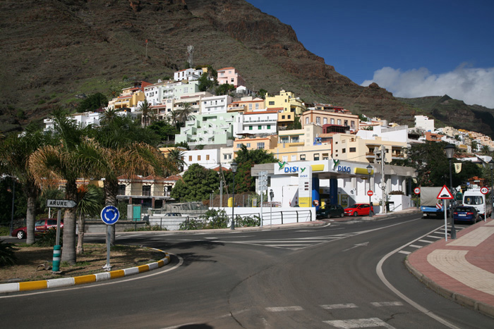 La Gomera, La Calera, Valle Gran Rey, von La Playa kommend - mittelmeer-reise-und-meer.de