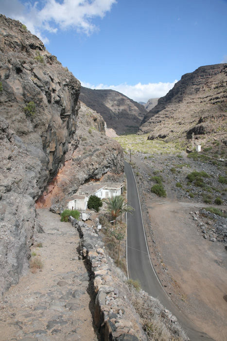 La Gomera, La Rajita, Zufahrt - mittelmeer-reise-und-meer.de