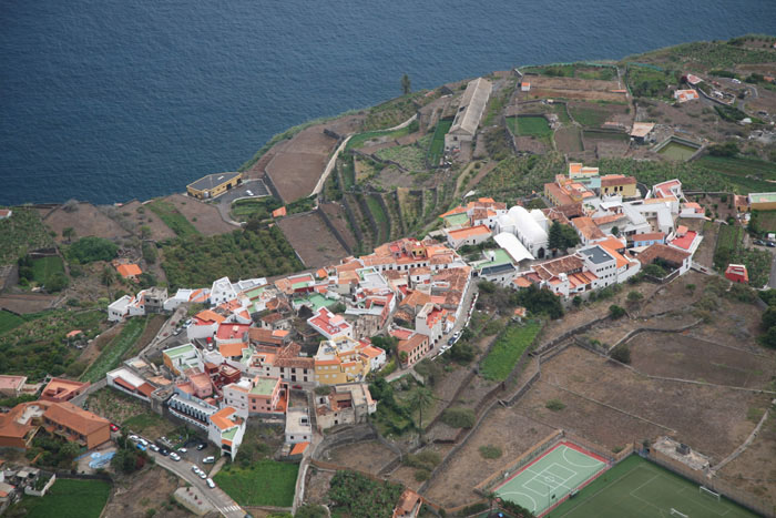 La Gomera, Mirador de Abrante, Agulo, Blick westlicher Teil - mittelmeer-reise-und-meer.de