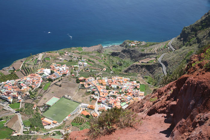 La Gomera, Mirador de Abrante, Agulo, Panorama östlicher Teil - mittelmeer-reise-und-meer.de