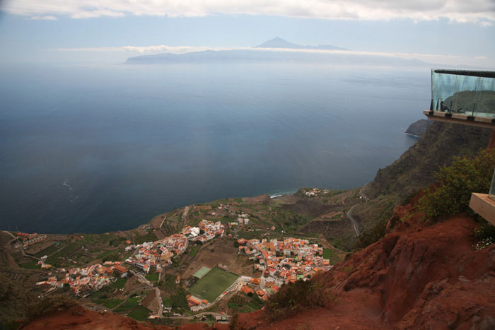 La Gomera, Mirador de Abrante, Aussichtsplattform - mittelmeer-reise-und-meer.de