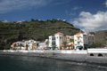 Playa de Santiago, Avendia Maritima, Blick von der Mole, La Gomera