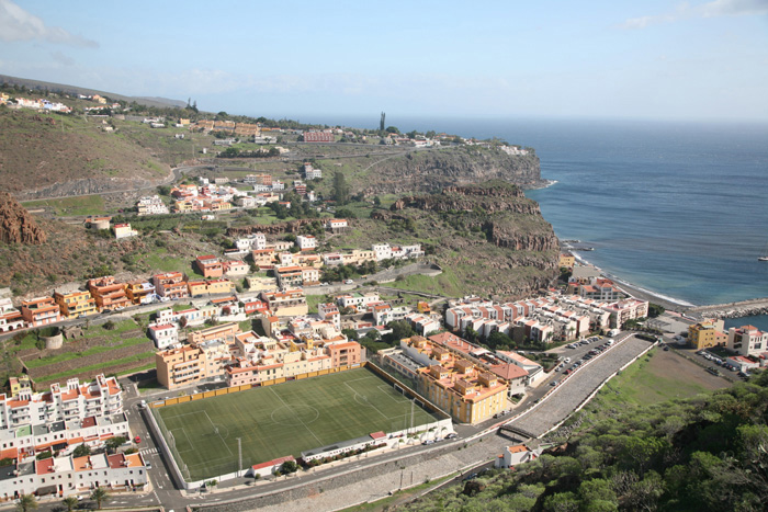 La Gomera, Playa de Santiago, Blick vom Mirador de La Trinchera - mittelmeer-reise-und-meer.de