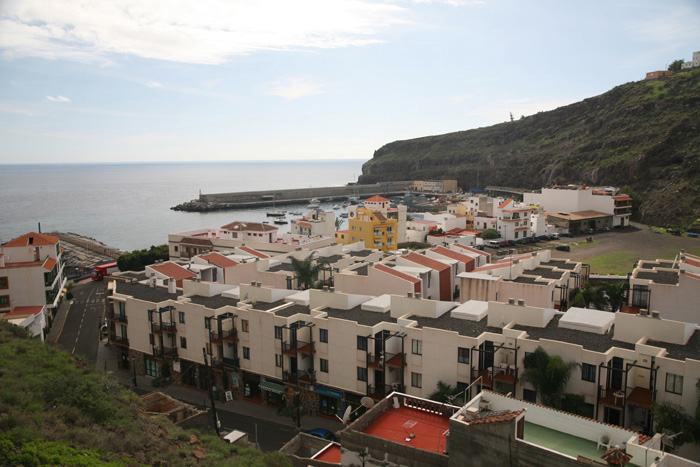 La Gomera, Playa de Santiago, Prolongación Santiago Apóstol Cuart, Blick Nor - mittelmeer-reise-und-meer.de