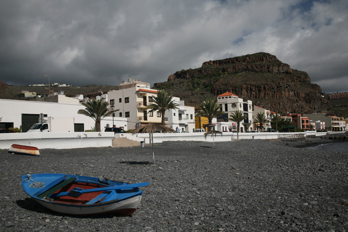 La Gomera, Playa de Santiago, Avendia Maritima, Blick von der Mole - mittelmeer-reise-und-meer.de