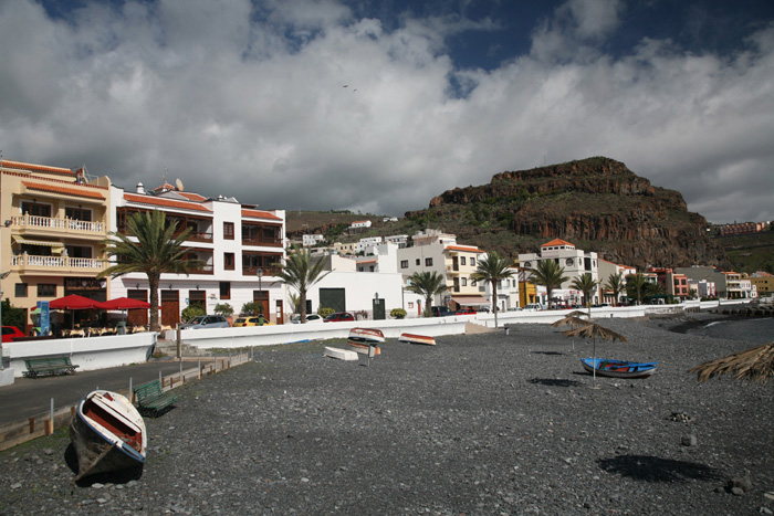 La Gomera, Playa de Santiago, Strand, westlicher Teil - mittelmeer-reise-und-meer.de