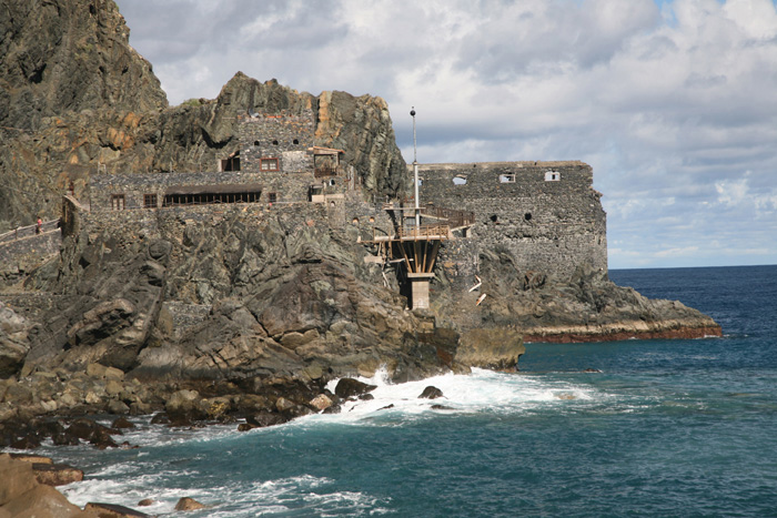 La Gomera, Playa de Vallehermoso, Castillo del Mar - mittelmeer-reise-und-meer.de