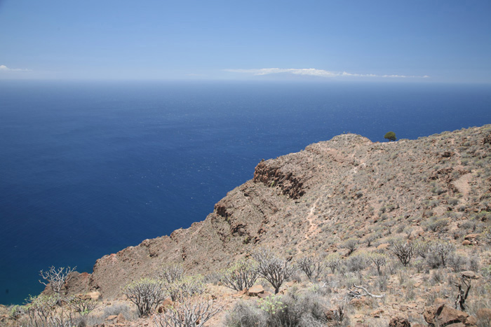 La Gomera, Sabina de La Mérica, Aufstieg - mittelmeer-reise-und-meer.de