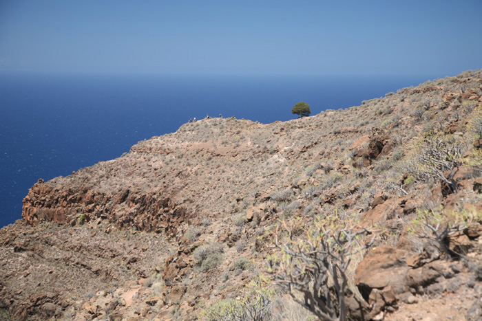 La Gomera, Sabina de La Mérica, Aufstieg - mittelmeer-reise-und-meer.de