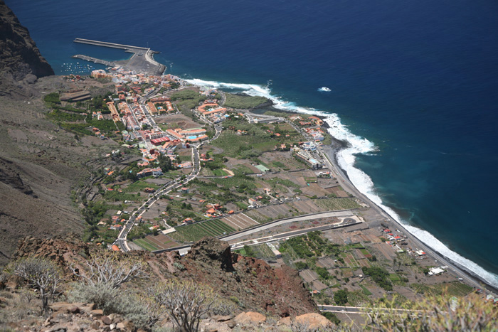 La Gomera, Sabina de La Mérica, Blick unteres Valle Gran Rey - mittelmeer-reise-und-meer.de