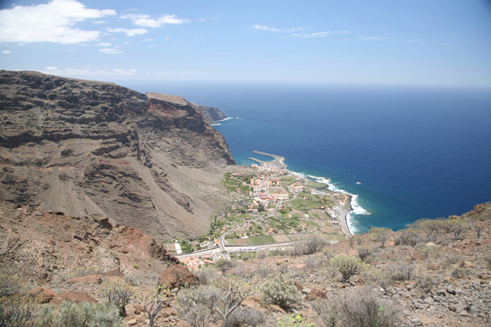 La Gomera, Sabina de La Mérica, Blick unteres Valle Gran Rey - mittelmeer-reise-und-meer.de