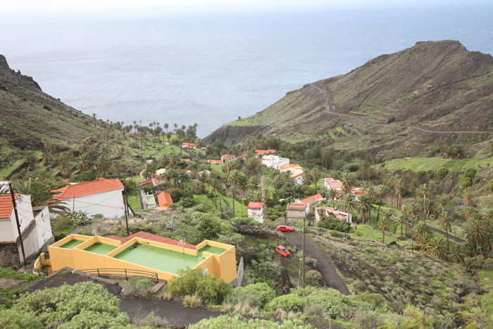 La Gomera, Taguluche, Blick vom oberen Teil - mittelmeer-reise-und-meer.de