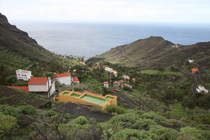 La Gomera, Taguluche, Blick vom oberen Teil - mittelmeer-reise-und-meer.de