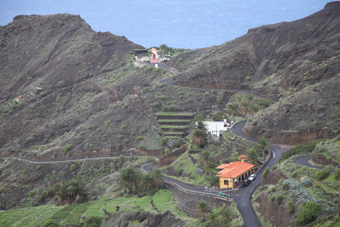 La Gomera, Taguluche, Carretera General Taguluche, Pista Guariñen - mittelmeer-reise-und-meer.de