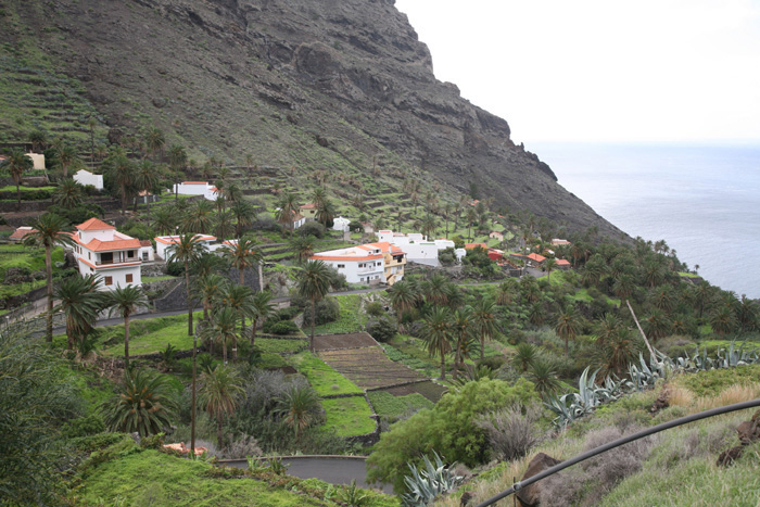 La Gomera, Taguluche, Palmental, unterer Teil - mittelmeer-reise-und-meer.de