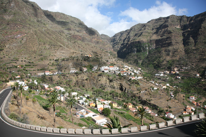 La Gomera, Valle Gran Rey, Panorama von der Ermita de San Antonio - mittelmeer-reise-und-meer.de