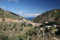 Vallehermoso, Blick vom km 39,7 der GM-1, La Gomera