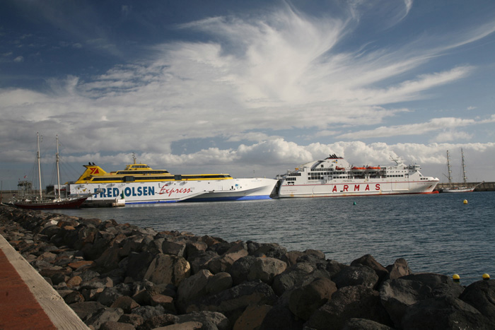 La Gomera, San Sebastian de La Gomera, Benchijigua Express im Hafen - mittelmeer-reise-und-meer.de