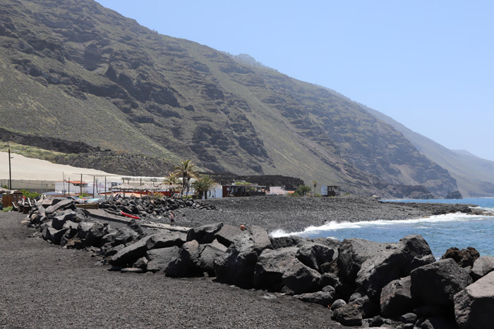 La Palma, El Remo, Playa, südlicher Teil - mittelmeer-reise-und-meer.de