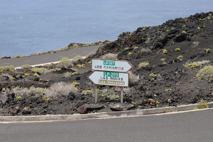 La Palma, Faro de Fuencaliente, Zufahrt - mittelmeer-reise-und-meer.de